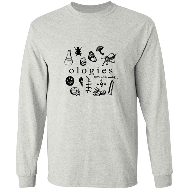 Ologies Merch Ologies Logo With Alie Ward Shirt Ologies Merch Ologies Logo With Alie Ward Shirt