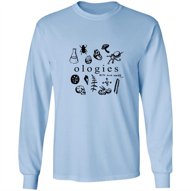 Ologies Merch Ologies Logo With Alie Ward Shirt Ologies Merch Ologies Logo With Alie Ward Shirt