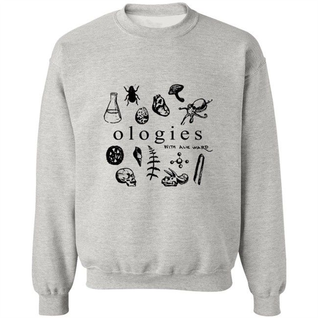 Ologies Merch Ologies Logo With Alie Ward Shirt Ologies Merch Ologies Logo With Alie Ward Shirt