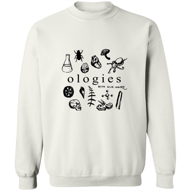 Ologies Merch Ologies Logo With Alie Ward Shirt Ologies Merch Ologies Logo With Alie Ward Shirt