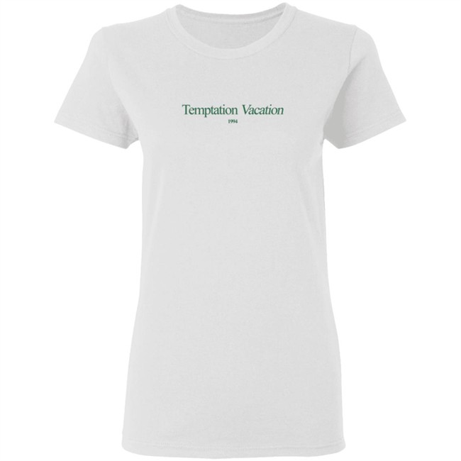 Temptation Vacation 1994 Ladies Tee Shirt