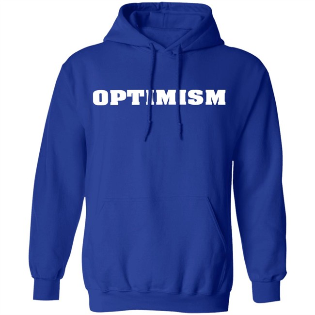 Optimism Hoodie Sporty and Rich Optimism Hoodie Sweatshirt navy shirt clothing plus size