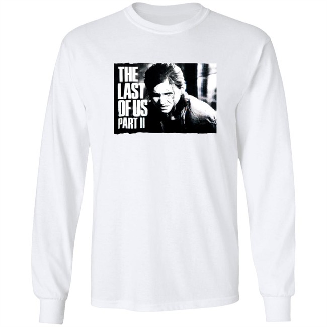 Naughty Dog Graphmkt Merch The Last Of Us Part II White T Shirt Naughty Dog Graphmkt Merch The Last Of Us Part II White T Shirt