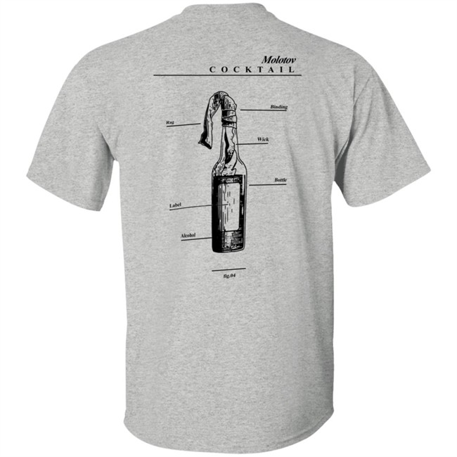 Graphmkt Naughty Dog Merch The Last Of Us Part Ii Molotov Tee Graphmkt Naughty Dog Merch The Last Of Us Part Ii Molotov Tee