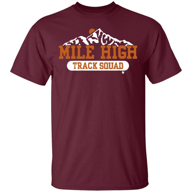 Mile High Track Squad BreakingT Shirt BreakingT Mile High Navy Shirts Mile High Track Squad BreakingT Shirt BreakingT Mile High Navy Shirts