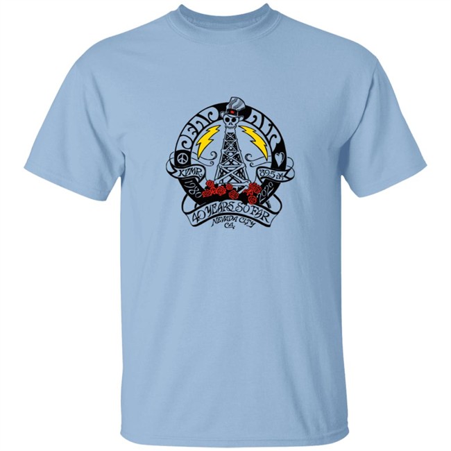 Dead Air Celebrates 40 Years On Kvmr Community Radio T Shirt Dead Air Celebrates 40 Years On Kvmr Community Radio T Shirt