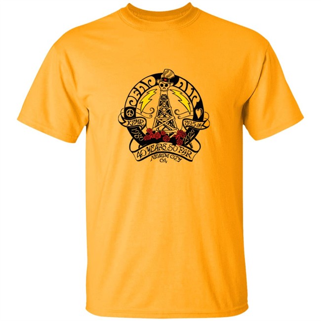 Dead Air Celebrates 40 Years On Kvmr Community Radio T Shirt Dead Air Celebrates 40 Years On Kvmr Community Radio T Shirt