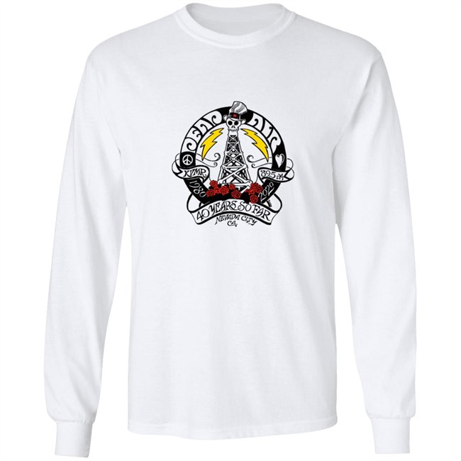 Dead Air Celebrates 40 Years On Kvmr Community Radio T Shirt Dead Air Celebrates 40 Years On Kvmr Community Radio T Shirt