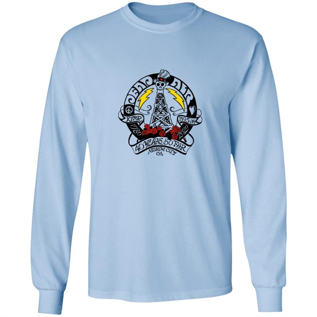 Dead Air Celebrates 40 Years On Kvmr Community Radio T Shirt Dead Air Celebrates 40 Years On Kvmr Community Radio T Shirt