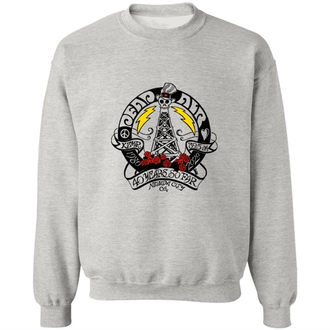Dead Air Celebrates 40 Years On Kvmr Community Radio T Shirt Dead Air Celebrates 40 Years On Kvmr Community Radio T Shirt