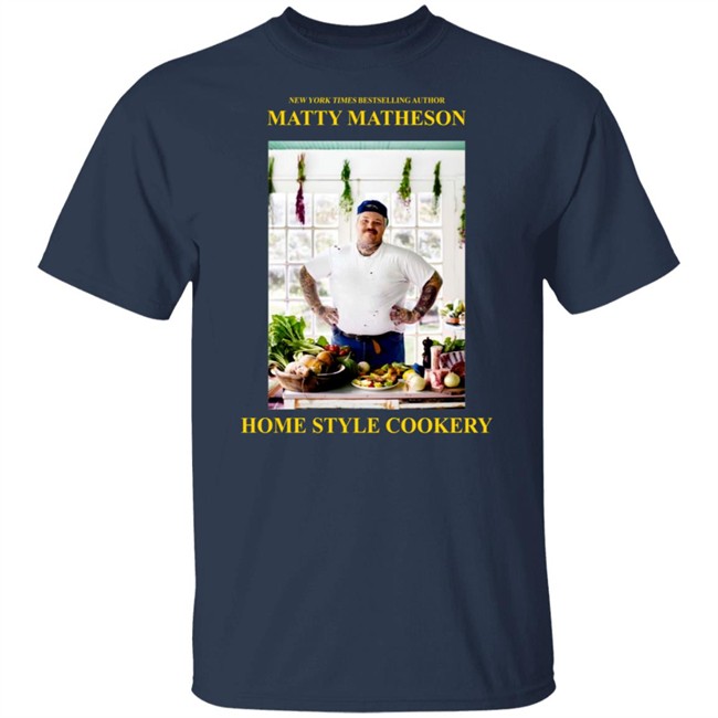 Matty Matheson Merch Home Style Cookery Black Long Sleeve Tee Matty Matheson Merch Home Style Cookery Black Long Sleeve Tee