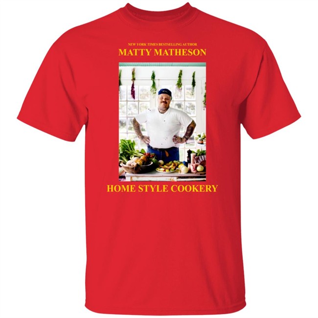 Matty Matheson Merch Home Style Cookery Black Long Sleeve Tee Matty Matheson Merch Home Style Cookery Black Long Sleeve Tee