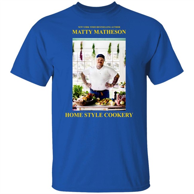 Matty Matheson Merch Home Style Cookery Black Long Sleeve Tee Matty Matheson Merch Home Style Cookery Black Long Sleeve Tee