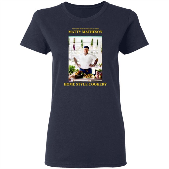 Matty Matheson Merch Home Style Cookery Black Long Sleeve Tee Matty Matheson Merch Home Style Cookery Black Long Sleeve Tee