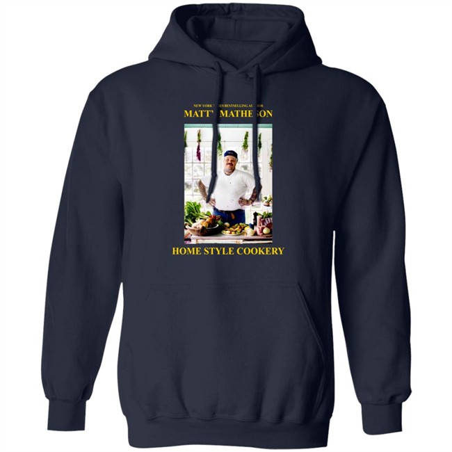 Matty Matheson Merch Home Style Cookery Black Long Sleeve Tee Matty Matheson Merch Home Style Cookery Black Long Sleeve Tee