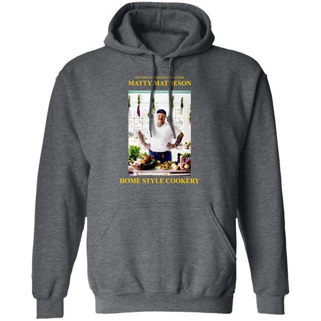 Matty Matheson Merch Home Style Cookery Black Long Sleeve Tee Matty Matheson Merch Home Style Cookery Black Long Sleeve Tee