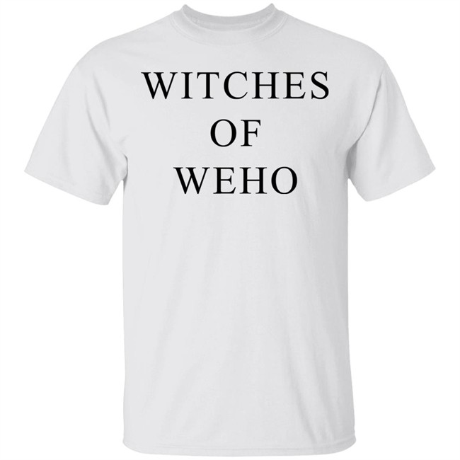 Witches Of Weho Moto Shirt West Hollywood Witch Graphic White T Shirts