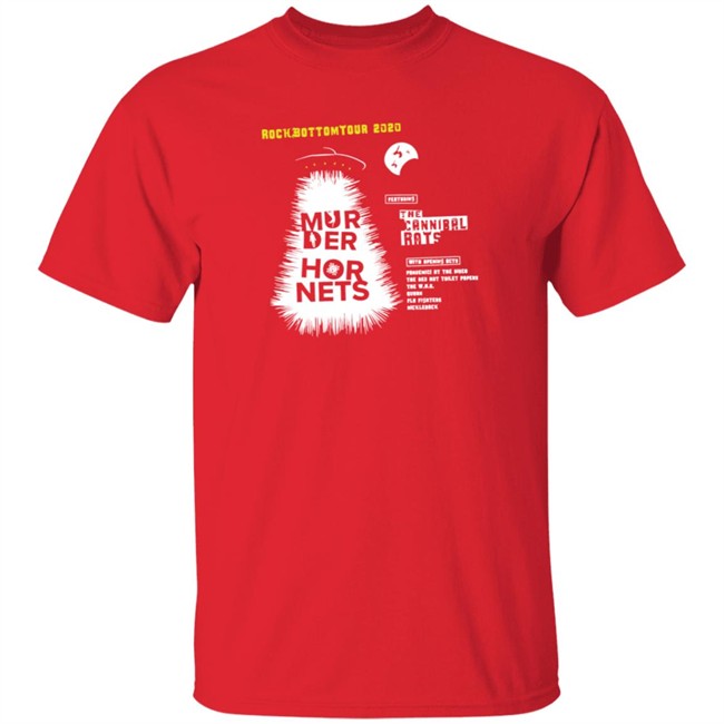 26 Shirts Merch Murder Hornets Rock Bottom Tour 2020 Shirt 26 Shirts Merch Murder Hornets Rock Bottom Tour 2020 Shirt