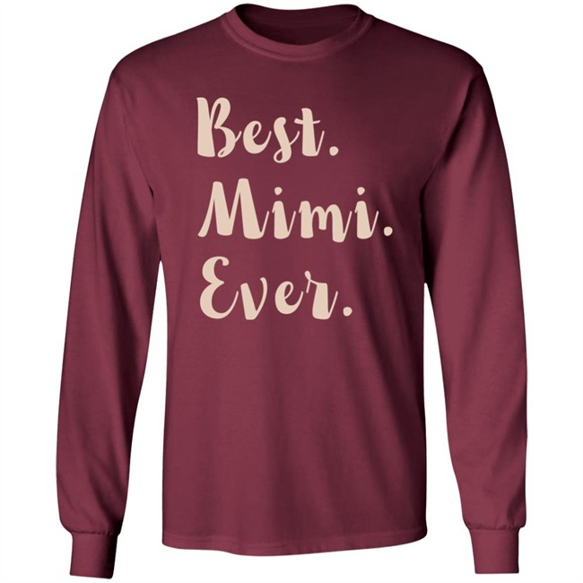 Mimi Shirt Best. Mimi. Ever. Black T Shirts Mimi Shirt Best. Mimi. Ever. Black T Shirts