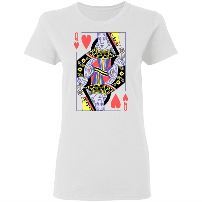 Queen Of Hearts Shirt Funny Vintage Graphic Cool Cute White T Shirts Queen Of Hearts Shirt Funny Vintage Graphic Cool Cute White T Shirts