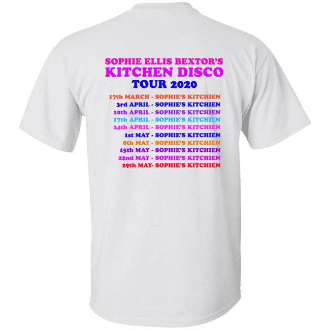 Kitchen Disco T Shirt Sophie Ellis-Bextor X Philip Normal Kitchen Disco Charity T-Shirt Kitchen Disco T Shirt Sophie Ellis-Bextor X Philip Normal Kitchen Disco Charity T-Shirt