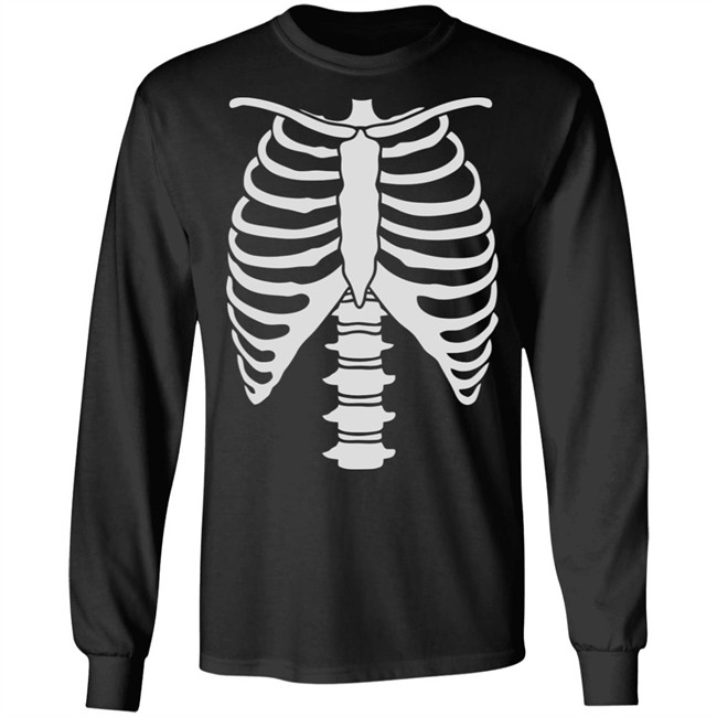 Skeleton Shirt Halloween Skeleton Rib Cage Xray Front and Back Print Easy Costume T-Shirt black shirts Skeleton Shirt Halloween Skeleton Rib Cage Xray Front and Back Print Easy Costume T-Shirt black shirts