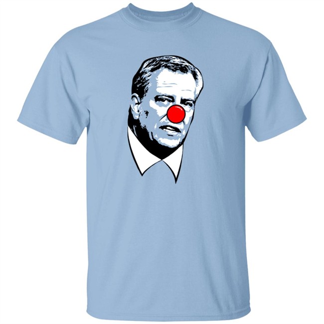Bill De Blasio Clown Nose Tee Shirt