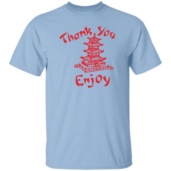 Thank You Enjoy Shirt Willis Thank You Enjoy Chinese Takeout Food Thank You Enjoy Funny White T Shirts Thank You Enjoy Shirt Willis Thank You Enjoy Chinese Takeout Food Thank You Enjoy Funny White T Shirts