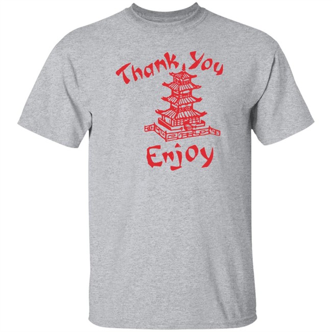 Thank You Enjoy Shirt Willis Thank You Enjoy Chinese Takeout Food Thank You Enjoy Funny White T Shirts Thank You Enjoy Shirt Willis Thank You Enjoy Chinese Takeout Food Thank You Enjoy Funny White T Shirts