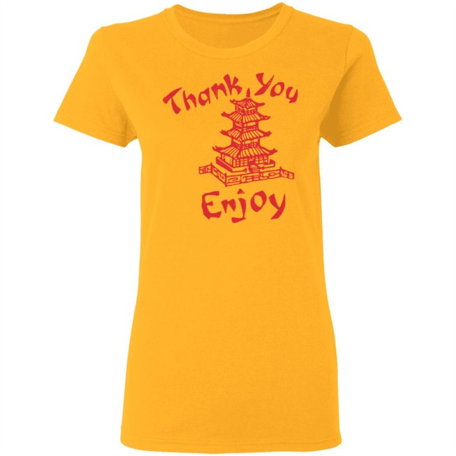 Thank You Enjoy Shirt Willis Thank You Enjoy Chinese Takeout Food Thank You Enjoy Funny White T Shirts Thank You Enjoy Shirt Willis Thank You Enjoy Chinese Takeout Food Thank You Enjoy Funny White T Shirts