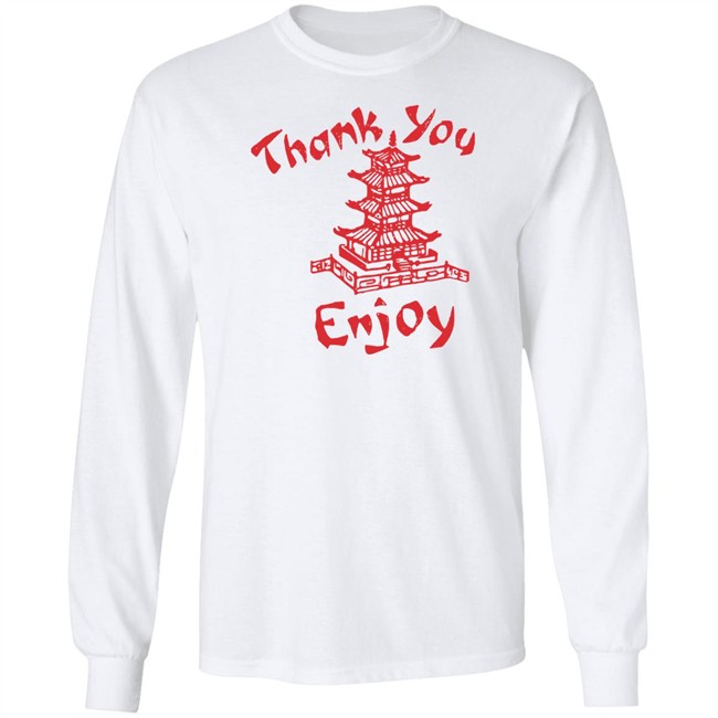 Thank You Enjoy Shirt Willis Thank You Enjoy Chinese Takeout Food Thank You Enjoy Funny White T Shirts Thank You Enjoy Shirt Willis Thank You Enjoy Chinese Takeout Food Thank You Enjoy Funny White T Shirts