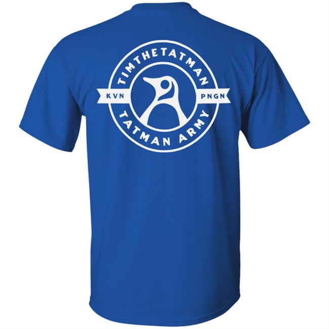 Timthetatman Merch Tatman Army Kevin Tee Shirt Timthetatman Merch Tatman Army Kevin Tee Shirt
