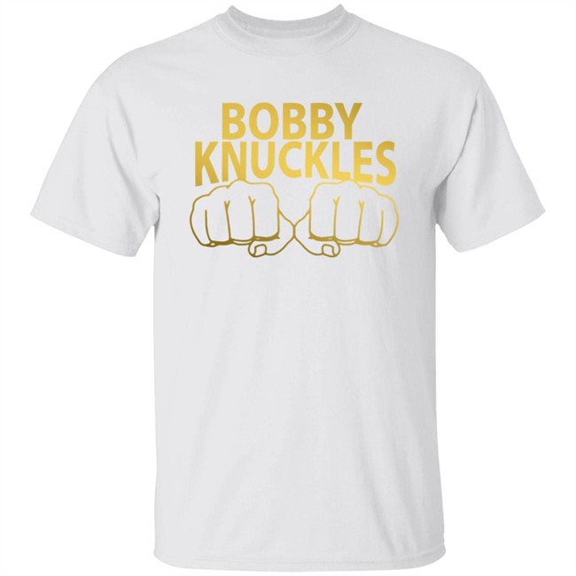Bobby Knuckles Robert Whittaker Gold Tee Shirt
