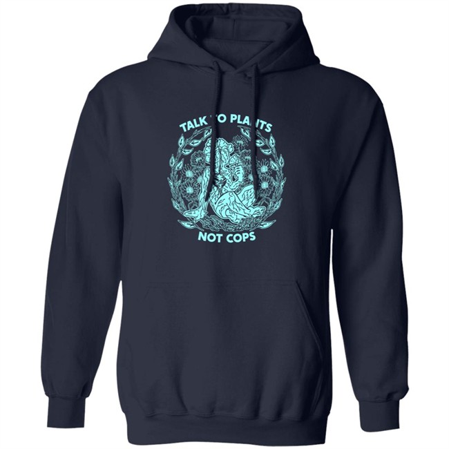 NoBonzo Got Talk To Plants Not Cops Tee Shirt NoBonzo Got Talk To Plants Not Cops Tee Shirt
