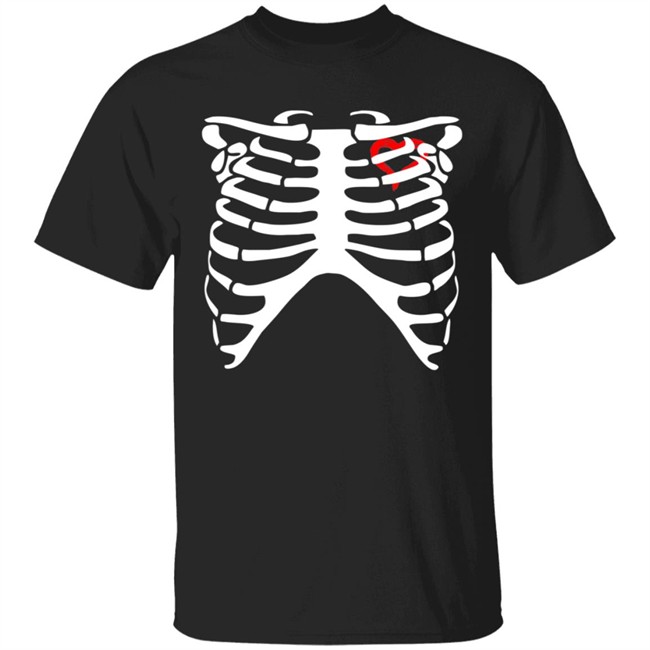 Diy Skeleton Heart Long Sleeve T Shirt Diy Skeleton Heart Long Sleeve T Shirt