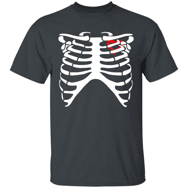 Diy Skeleton Heart Long Sleeve T Shirt Diy Skeleton Heart Long Sleeve T Shirt
