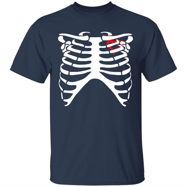 Diy Skeleton Heart Long Sleeve T Shirt Diy Skeleton Heart Long Sleeve T Shirt