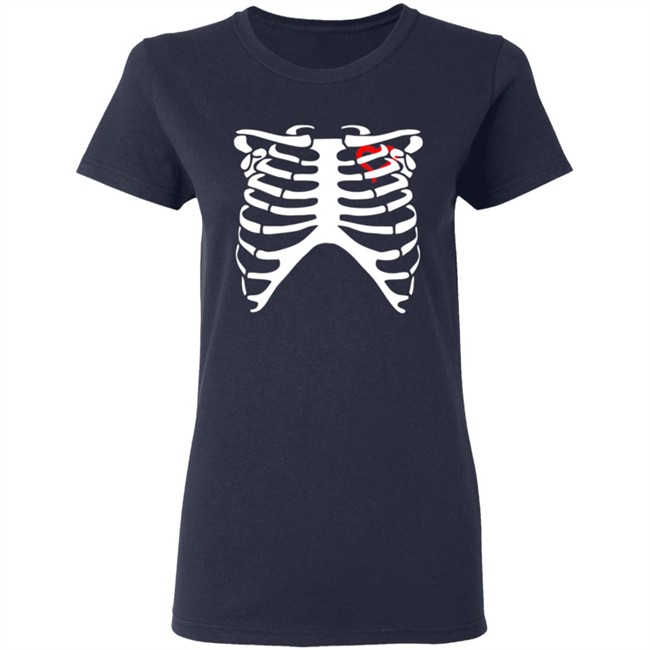 Diy Skeleton Heart Long Sleeve T Shirt Diy Skeleton Heart Long Sleeve T Shirt