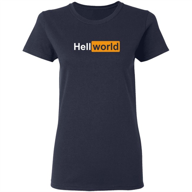 Declining World Merch Hellworld Organic Shirt Declining World Merch Hellworld Organic Shirt
