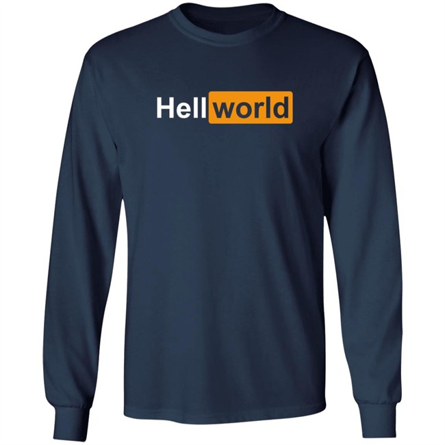 Declining World Merch Hellworld Organic Shirt Declining World Merch Hellworld Organic Shirt