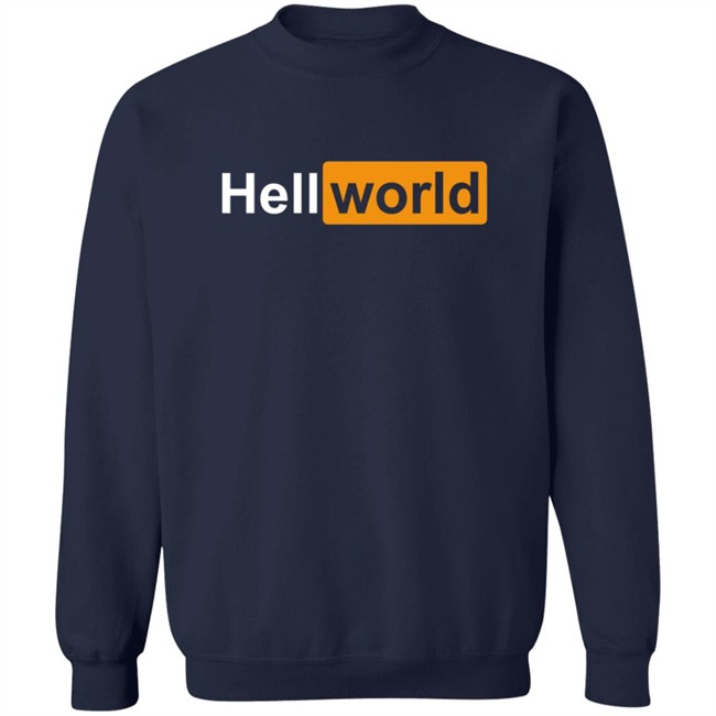 Declining World Merch Hellworld Organic Shirt Declining World Merch Hellworld Organic Shirt