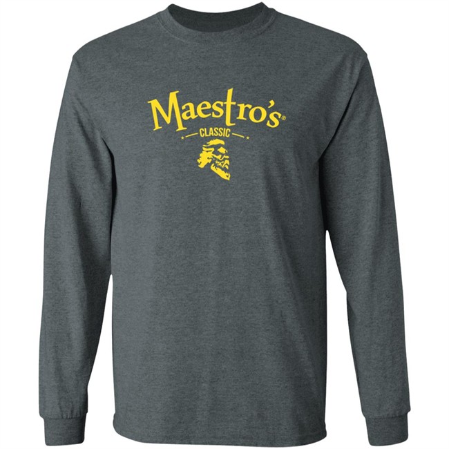 Maestro's Classic Black Gold Logo Tee Shirt Maestro's Classic Black Gold Logo Tee Shirt