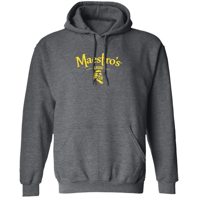 Maestro's Classic Black Gold Logo Tee Shirt Maestro's Classic Black Gold Logo Tee Shirt