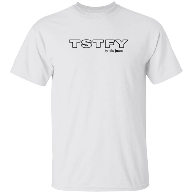 TSTFY By The Juans White T Shirt TSTFY By The Juans White T Shirt