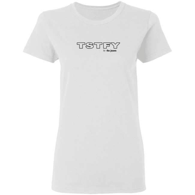 TSTFY By The Juans White T Shirt TSTFY By The Juans White T Shirt