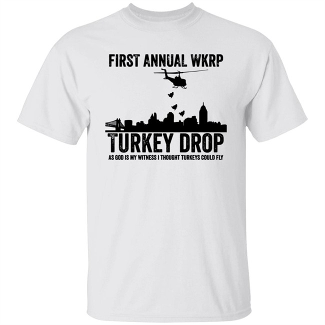 Wkrp Turkey Drop Tee Shirt