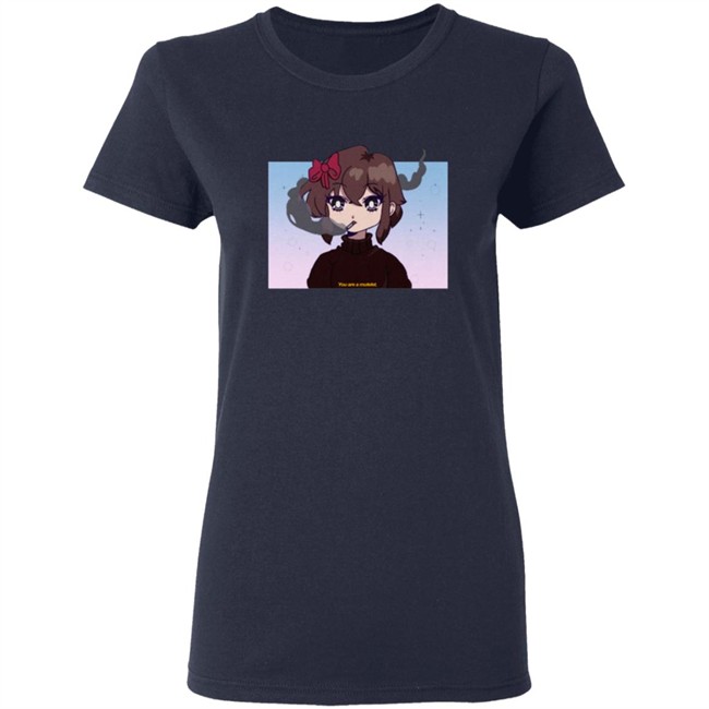 You are a Mutelet Smoking Girl Tee Shirt You are a Mutelet Smoking Girl Tee Shirt