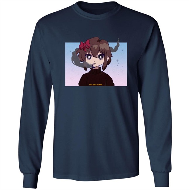 You are a Mutelet Smoking Girl Tee Shirt You are a Mutelet Smoking Girl Tee Shirt