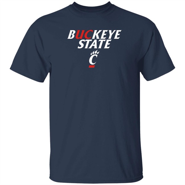 Dubois Book Store Cincinnati Bearcats Buckeye State Shirt Brandon Saho Dubois Book Store Cincinnati Bearcats Buckeye State Shirt Brandon Saho