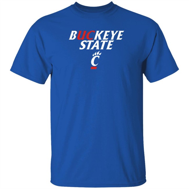 Dubois Book Store Cincinnati Bearcats Buckeye State Shirt Brandon Saho Dubois Book Store Cincinnati Bearcats Buckeye State Shirt Brandon Saho